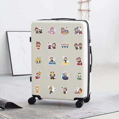 Cute Cartoon Labubu Stickers - 50 Pcs