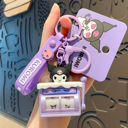 Sanrio Cute Slot Machine Keychain