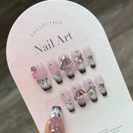 Starry Sweetheart Press-on Nails