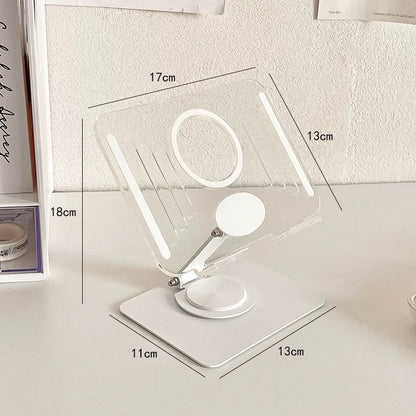 Transparent iPad/Phone Holder