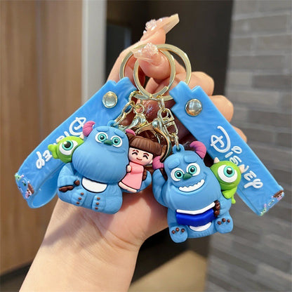 Cartoon Monster Keychain