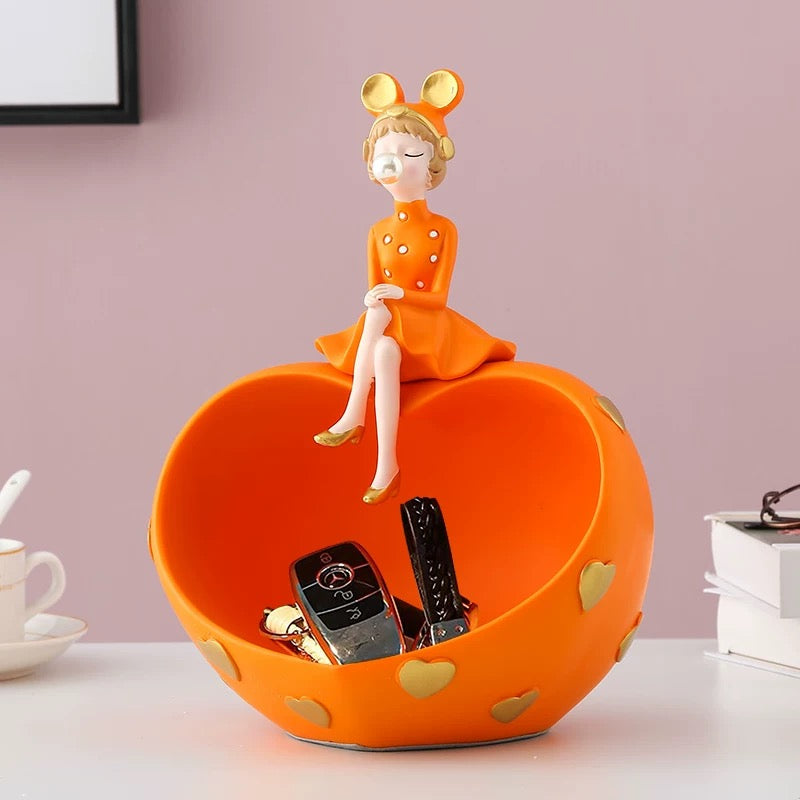 Dreamy Bubble Girl Storage Tray