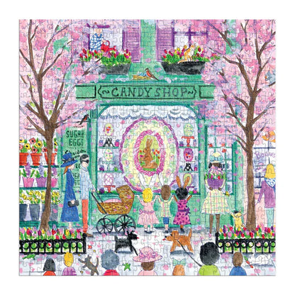 Michael Storrings Easter Candy Shop 500 Piece Puzzle