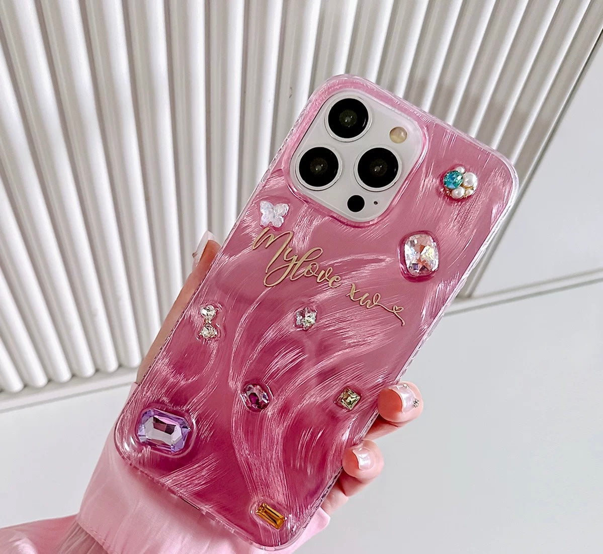 Customized Rhinestone Phone Case