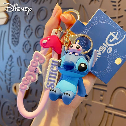 Cute Stitch 3D Keychain – Perfect for Bags, Backpacks & Gifts