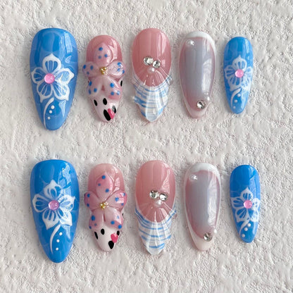 Blue Dream Press-on Nails