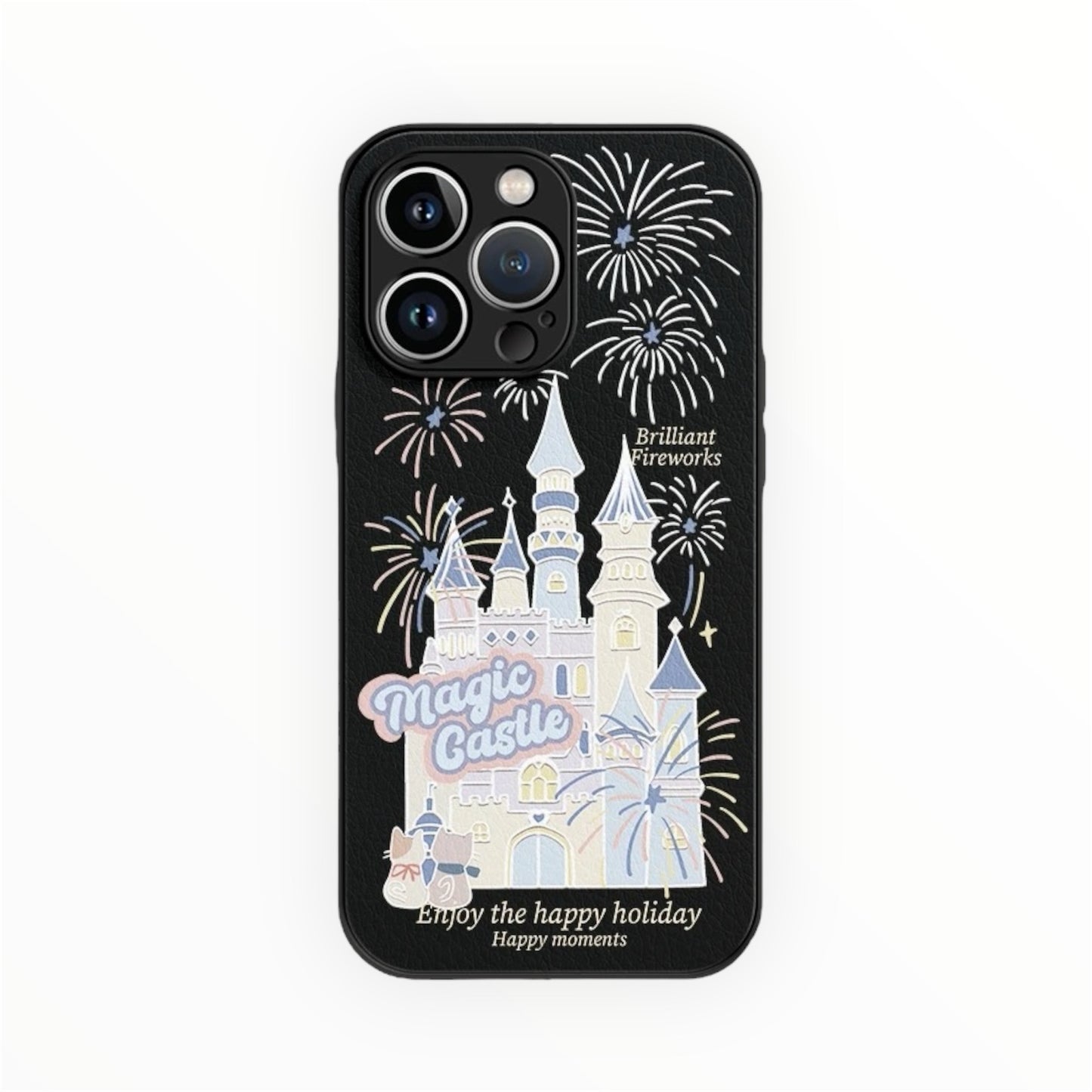 Magic Castle Liquid Leather Phone Case