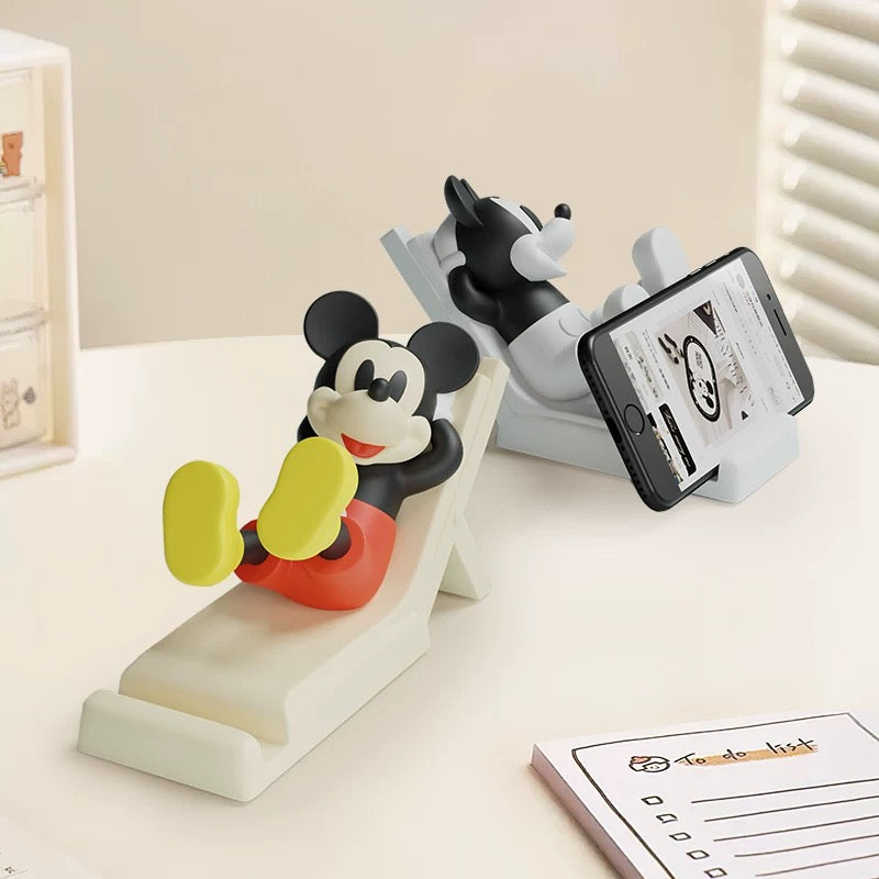 Mickey Sunbathing Phone Holder