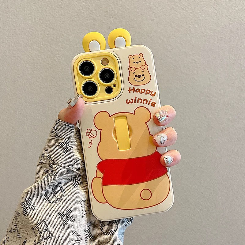 Cartoon Couple Ring Phone Case