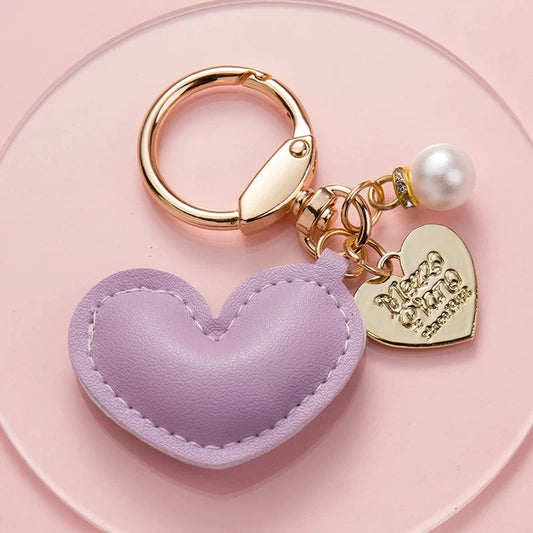 Sweetheart Pearl Elegance Keychain