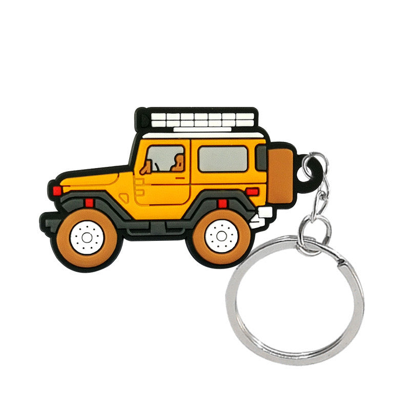 Vibrant Vehicle Keychain – Fun & Durable for Car Lovers