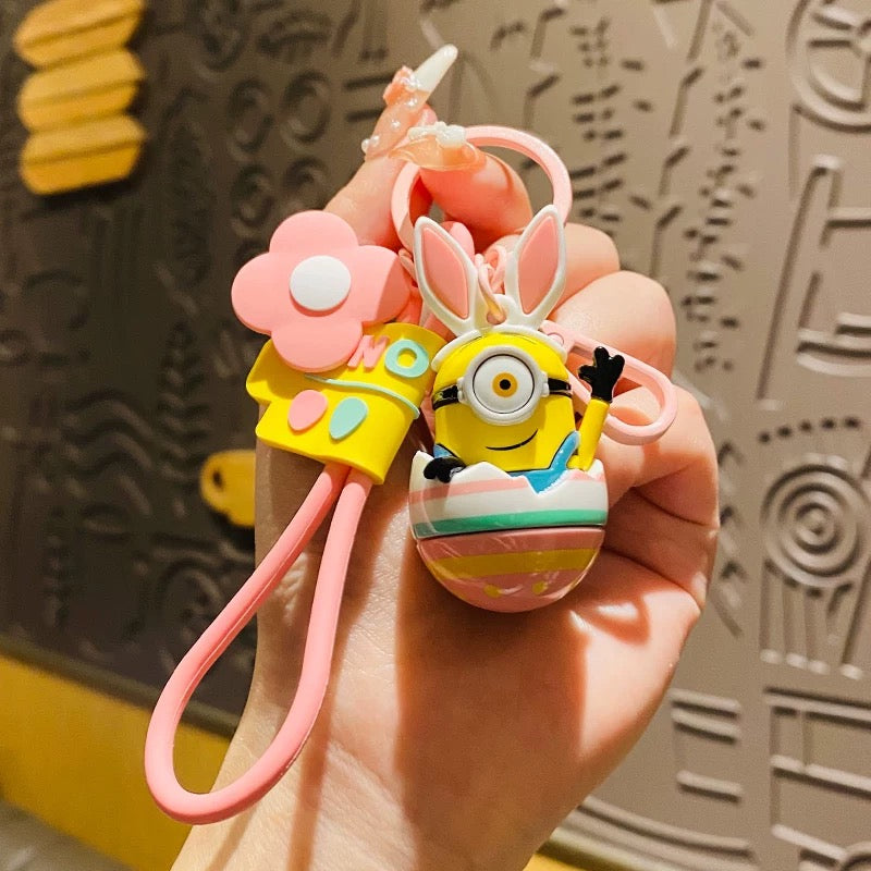 Cute Minion Keychain