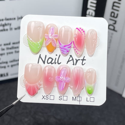 Spring Floral Whispers Press-on Nails