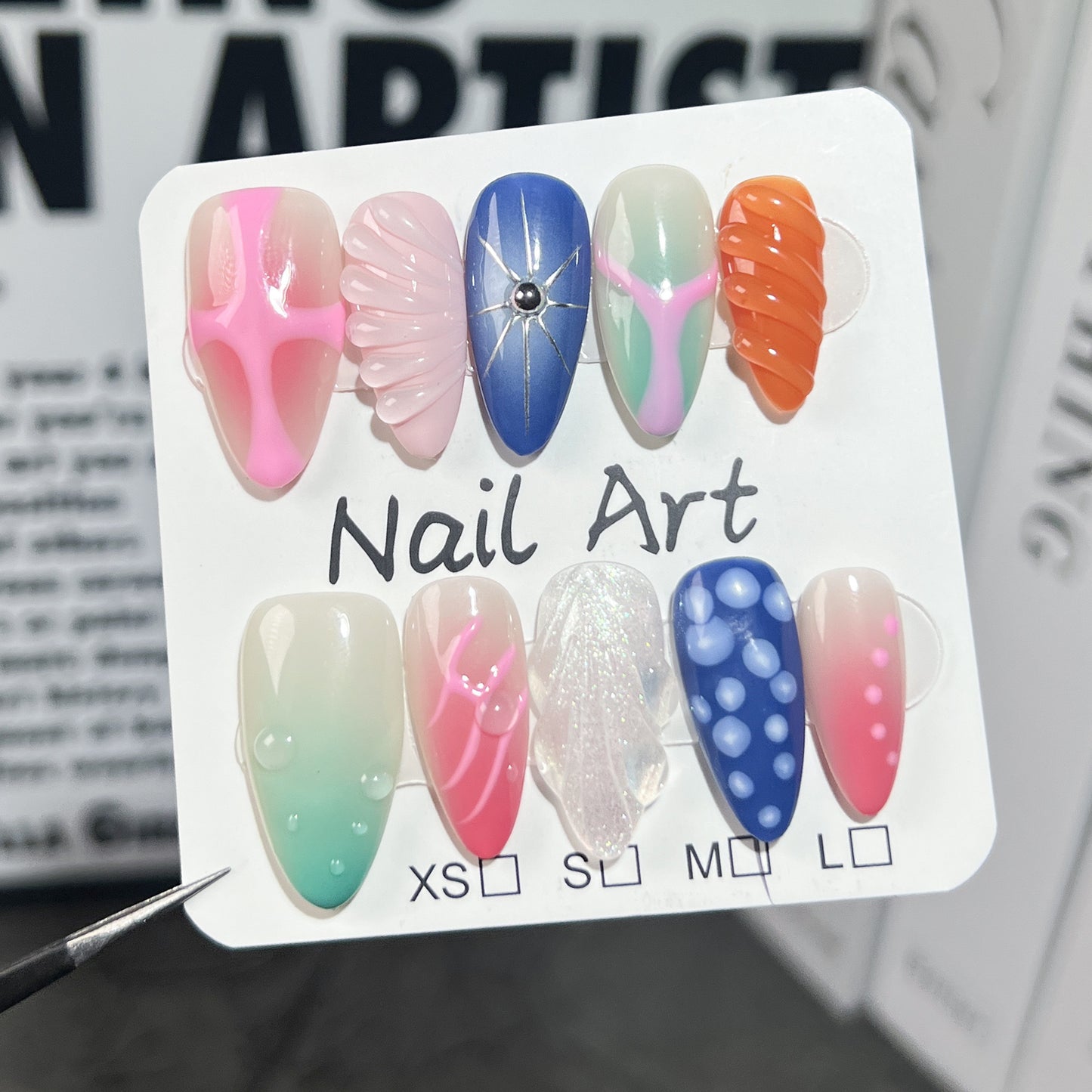 Mermaid's Lagoon Press-on Nails