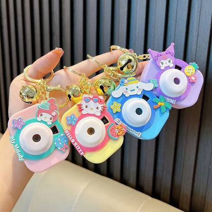 Lovely Sanrio Series Projector Camera Keychain