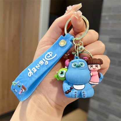 Cartoon Monster Keychain