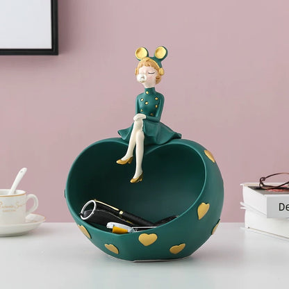 Dreamy Bubble Girl Storage Tray