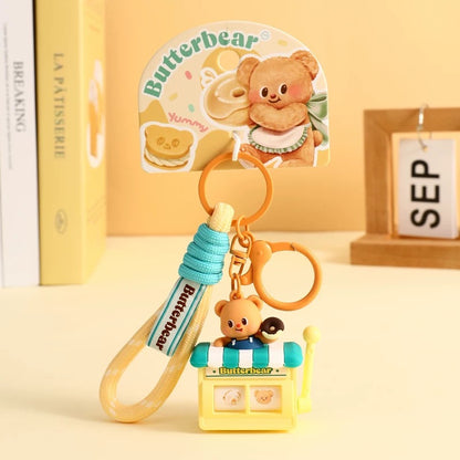 Adorable Butterbear Keychain - Perfect for Gifts & Collections