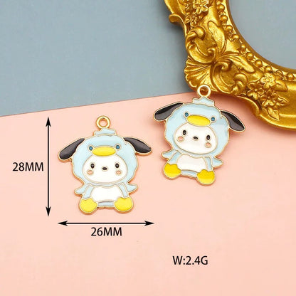 Charms en alliage Sanrio mignons pour la fabrication de bijoux