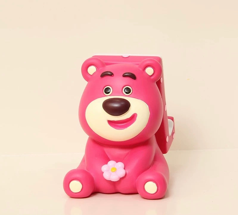 Strawberry Bear Phone Holder