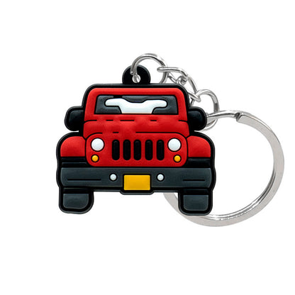 Vibrant Vehicle Keychain – Fun & Durable for Car Lovers