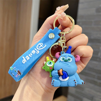 Cartoon Monster Keychain