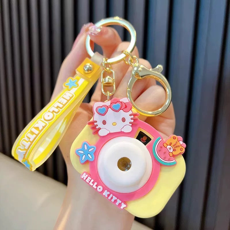 Lovely Sanrio Series Projector Camera Keychain