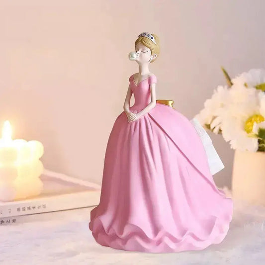 Elegant Princess Dress Tissue Box