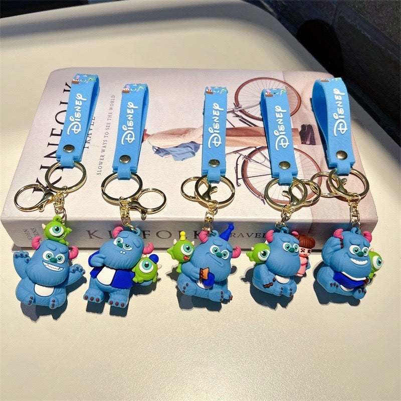 Cartoon Monster Keychain