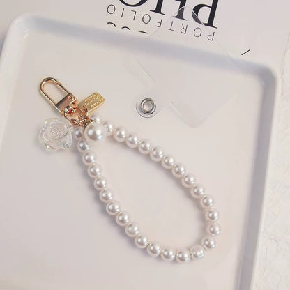 Elegance Pearl phone Lanyard