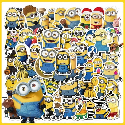 Minions Stickers - 50Pcs