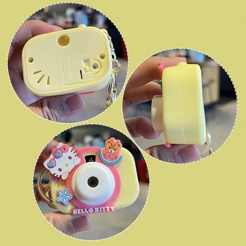 Lovely Sanrio Series Projector Camera Keychain