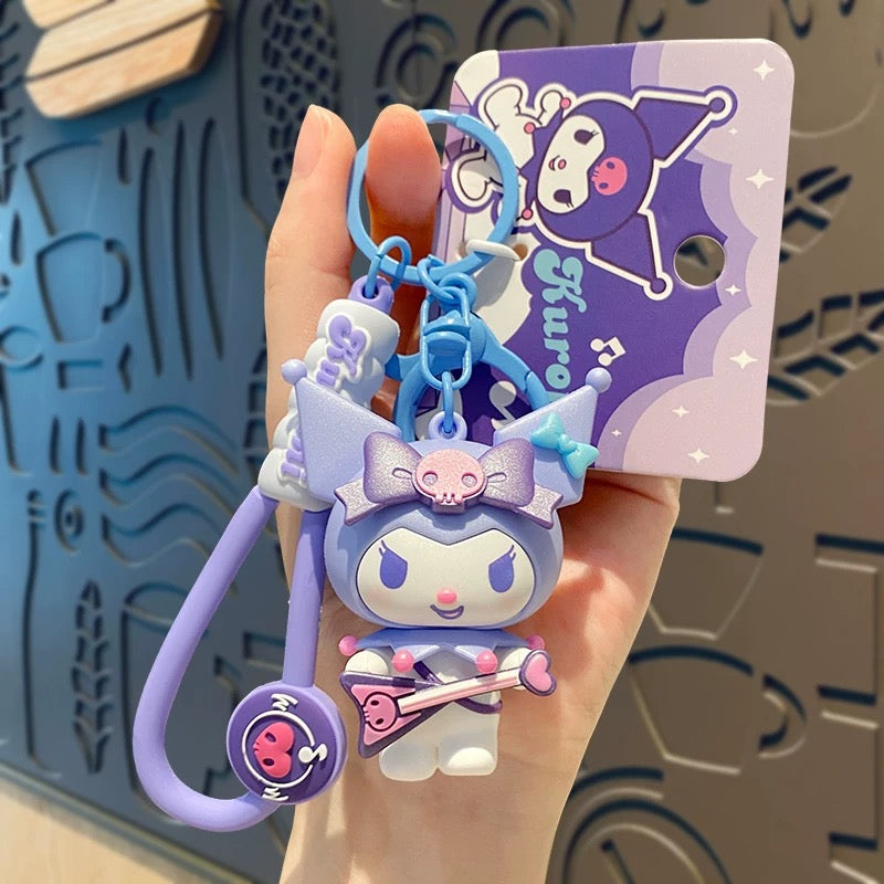 Sanrio Music Party Keychain