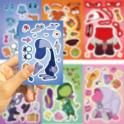 Inside Out 2 DIY Puzzle Stickers - 24 Sheets