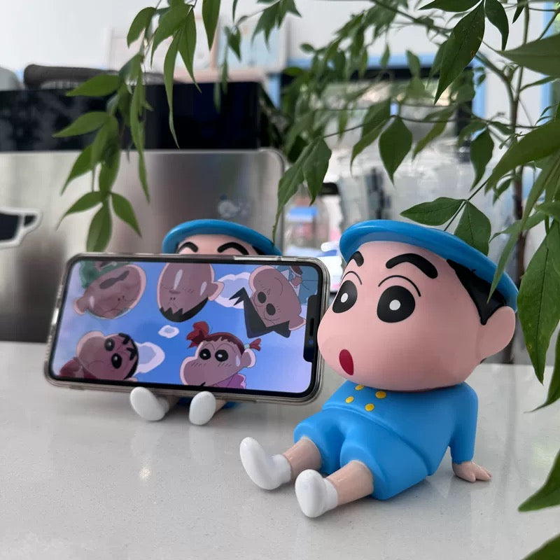 Playful Crayon Shin chan Phone Holder