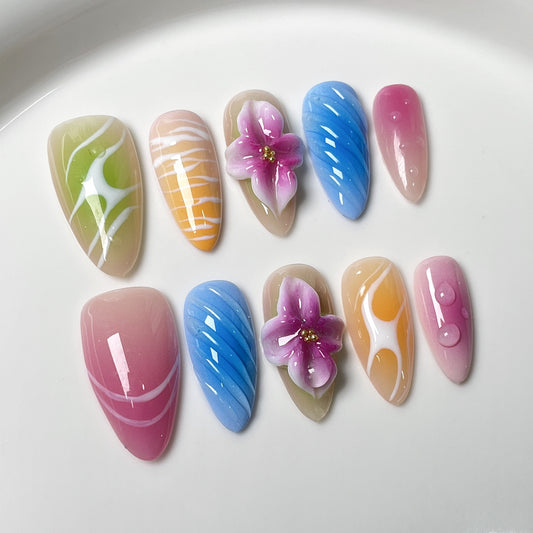 Candy Bloom Press-on Nails