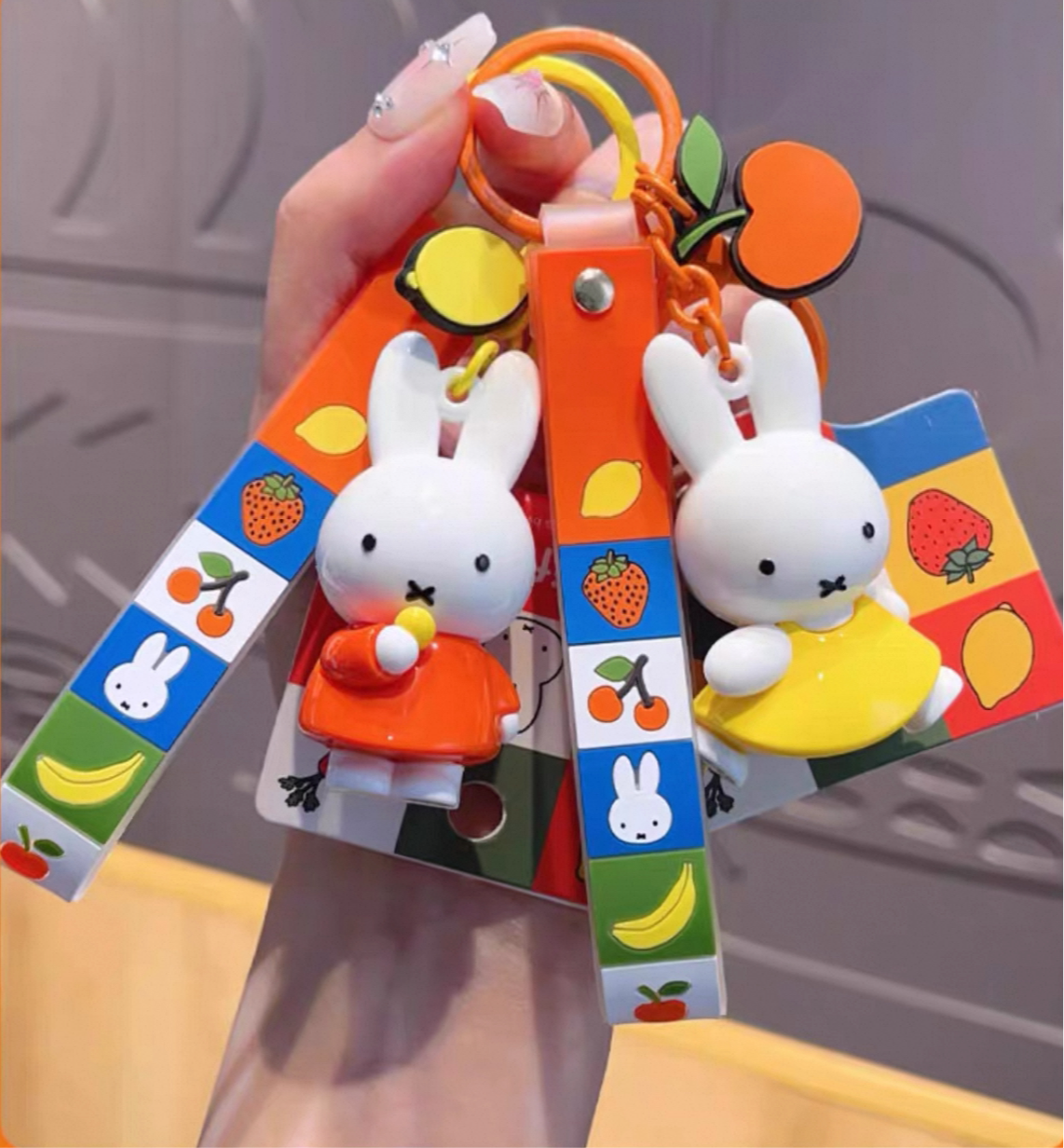 Llavero kawaii de Miffy