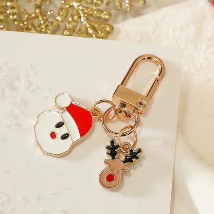 Happy Holiday Keychain