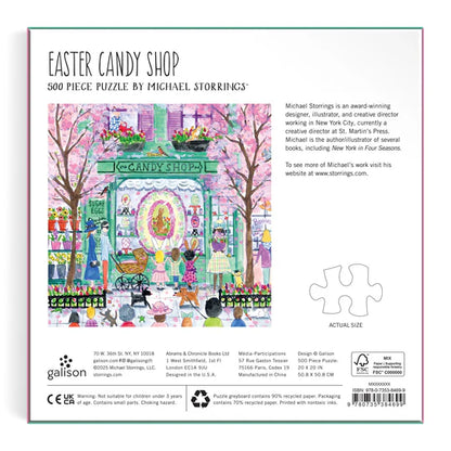 Michael Storrings Easter Candy Shop 500 Piece Puzzle