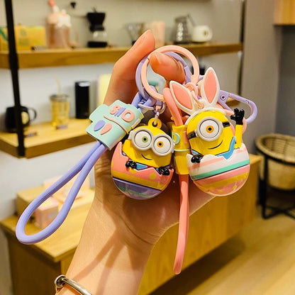 Cute Minion Keychain