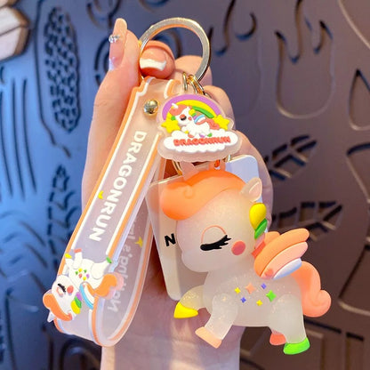 Cute Kawaii Unicorn Keychain