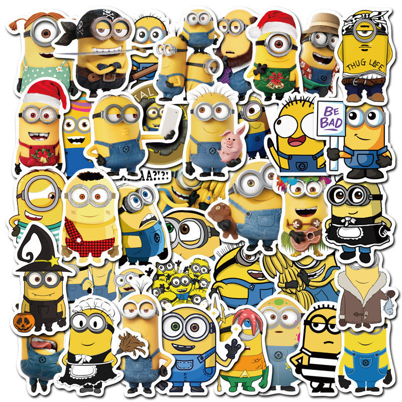 Minions Stickers - 50Pcs