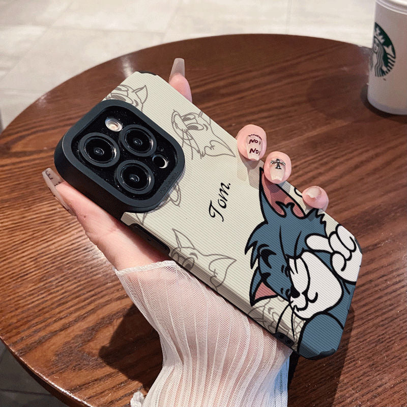 Coque de téléphone Tom et Jerry ludiques