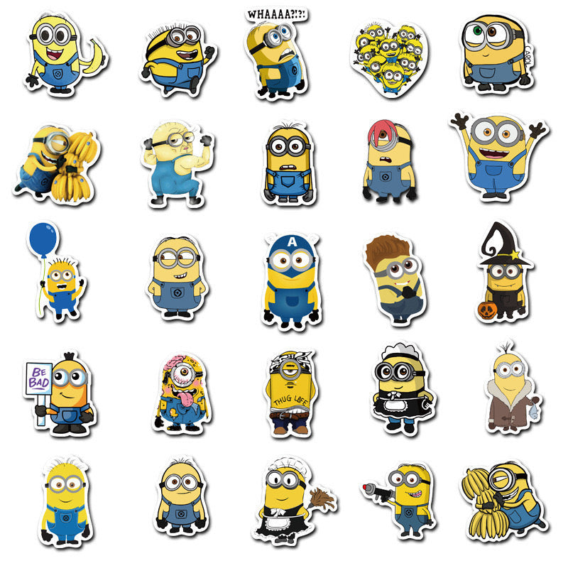 Minions Stickers - 50Pcs