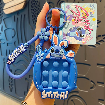 Cute Stitch 3D Keychain – Perfect for Bags, Backpacks & Gifts