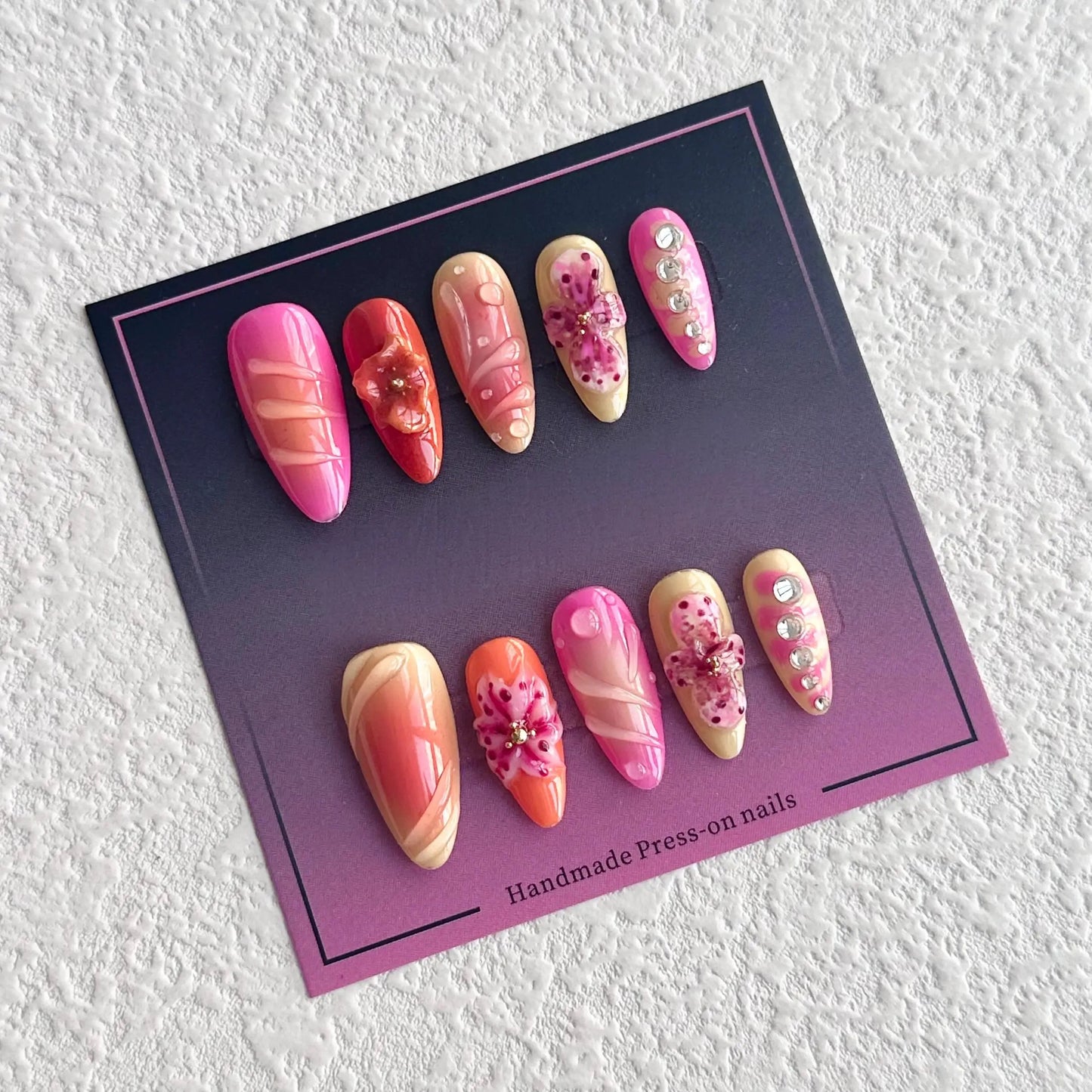 Coral Dream Press-on Nails