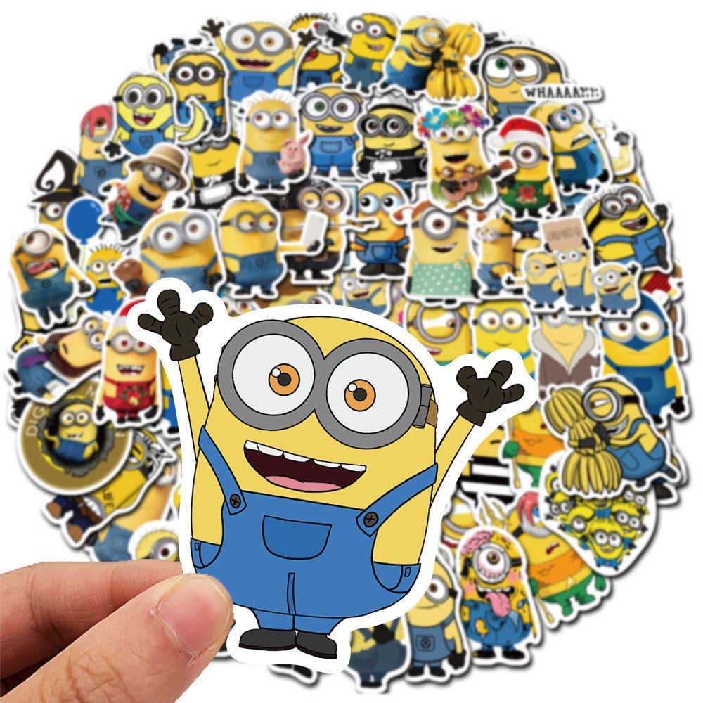 Minions Stickers - 50Pcs