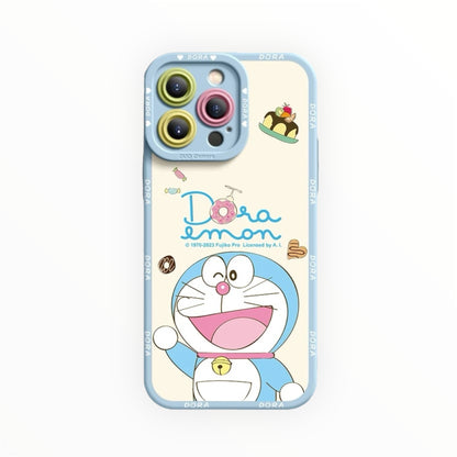 Doraemon Shockproof Soft Silicone Phone Case