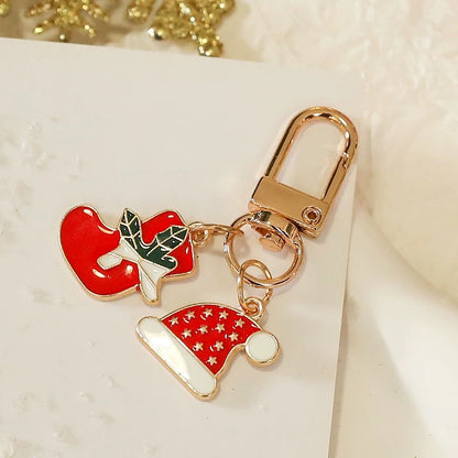 Happy Holiday Keychain