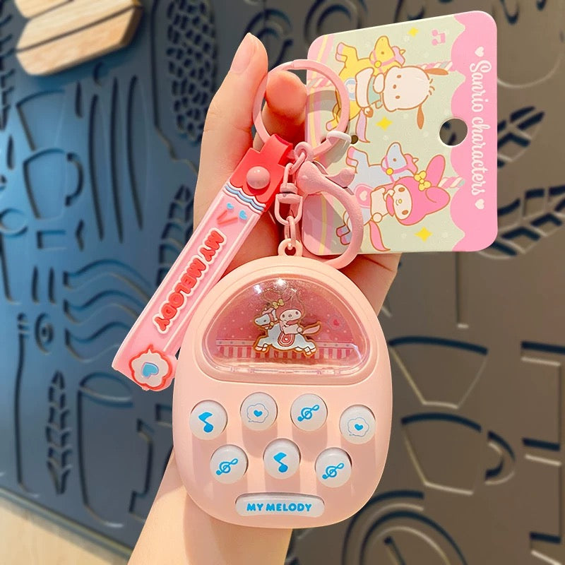 Sanrio Little Horse Whac-A-Mole Keychain